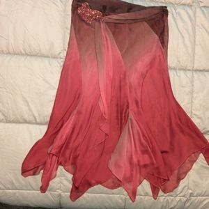 Laundry by Shelli Segal silk skirt